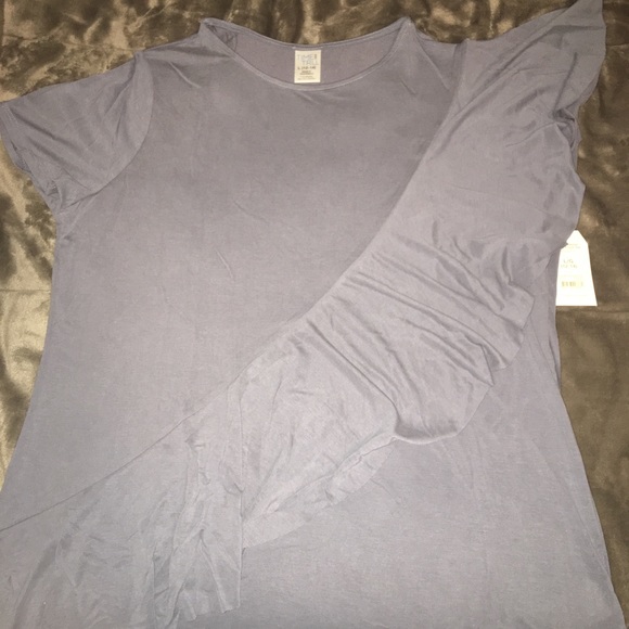 Time and Tru Ruffle Top - Picture 3 of 8